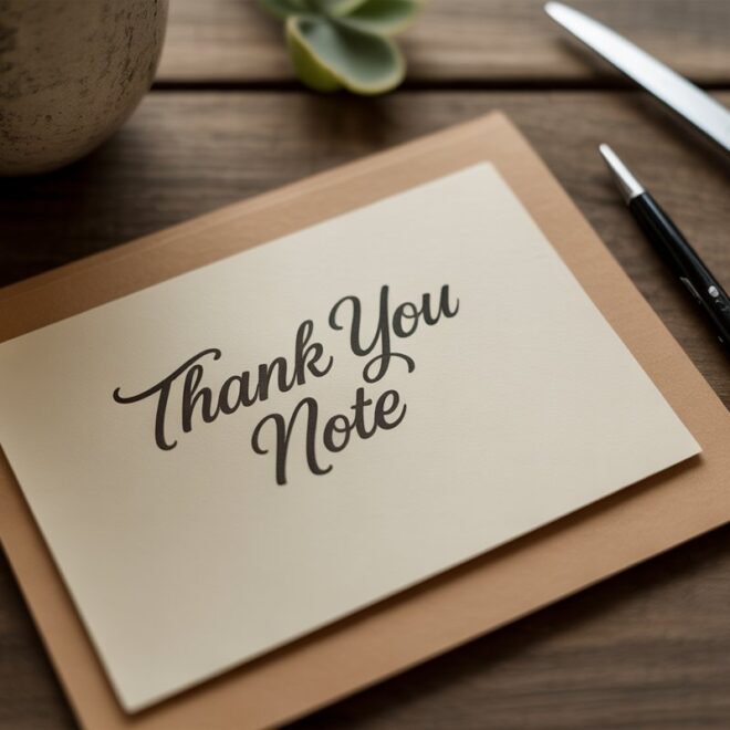 Thank You Note