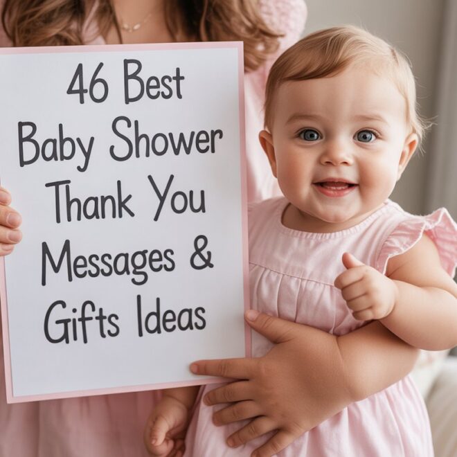 46 Best Baby Shower Thank You Messages & gifts ideas