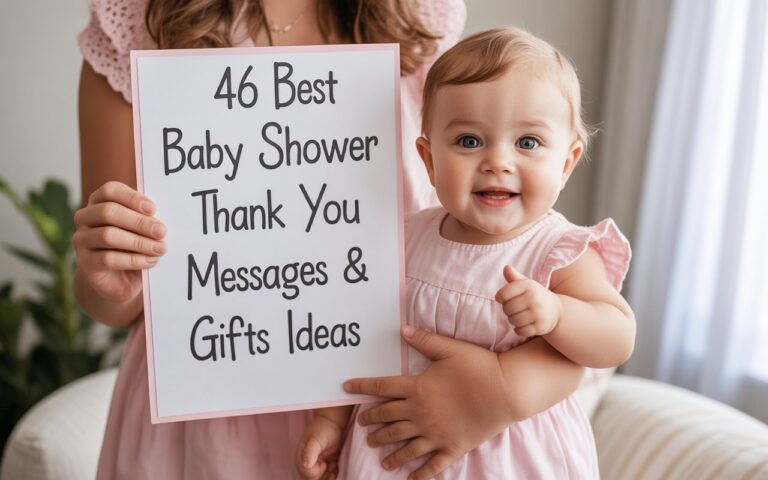 46 Best Baby Shower Thank You Messages & gifts ideas