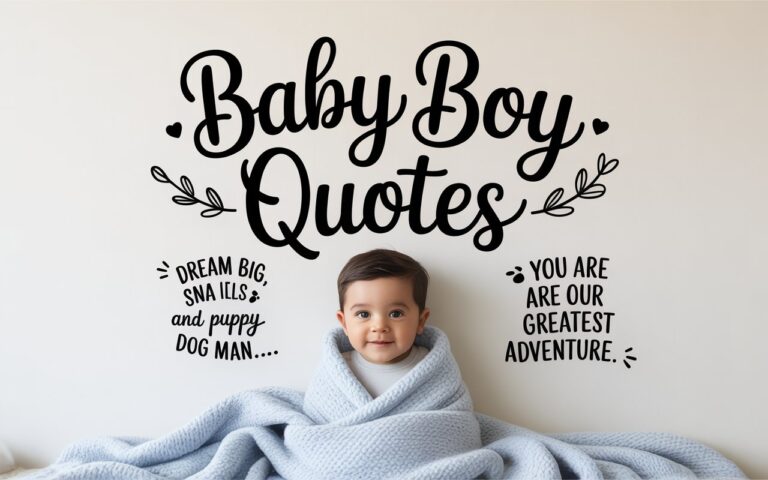 56 Collection of Baby Boy Quotes to Celebrate Your Little One