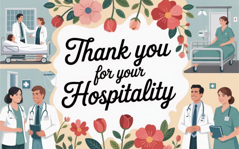 91 Thoughtful Thank You Notes for Different Hospitality Situations