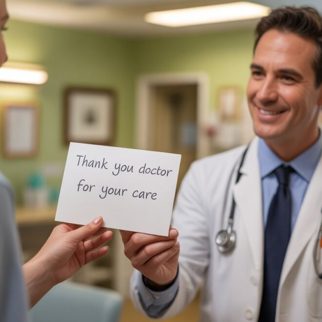 172 Perfect Thank You Note to Doctor — Say Thanks Right