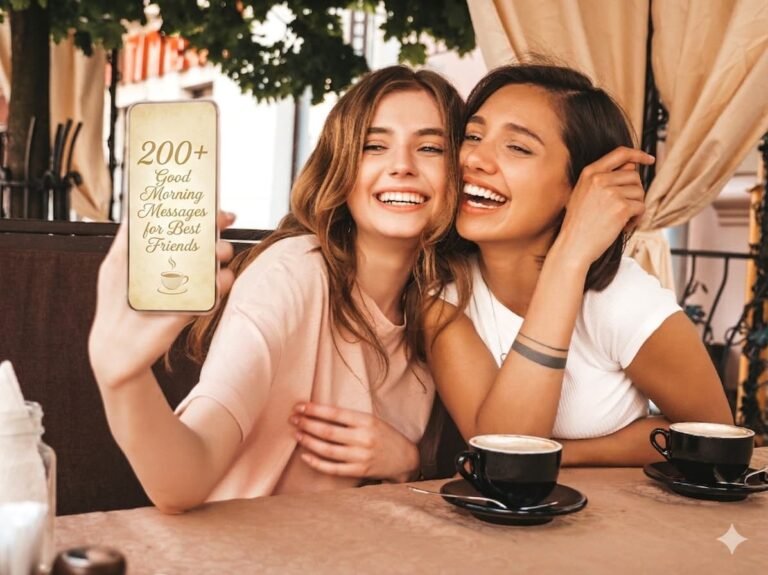 210+ Heartfelt Good Morning Messages for Best Friends