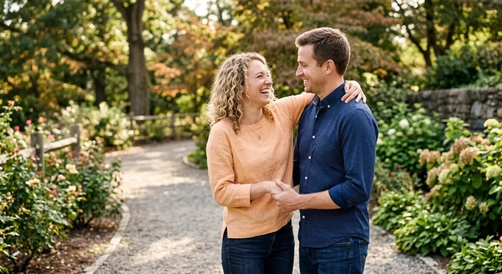 Two people forgiving each other after an apology