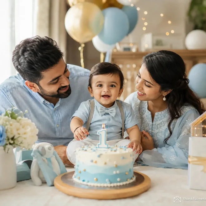 160+ 1st Birthday Wishes for Baby Boy Sweet, Heartfelt & Loving Messages