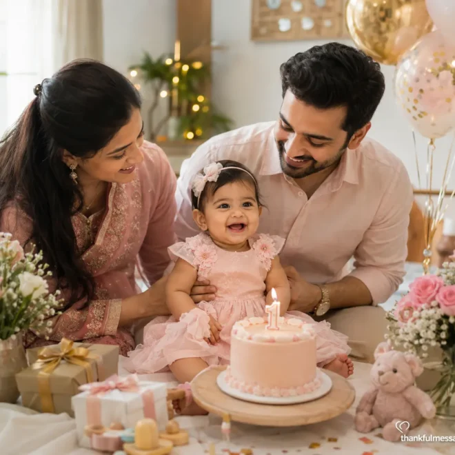 210+ First Birthday Wishes for Baby Girl | Sweet & Heartfelt